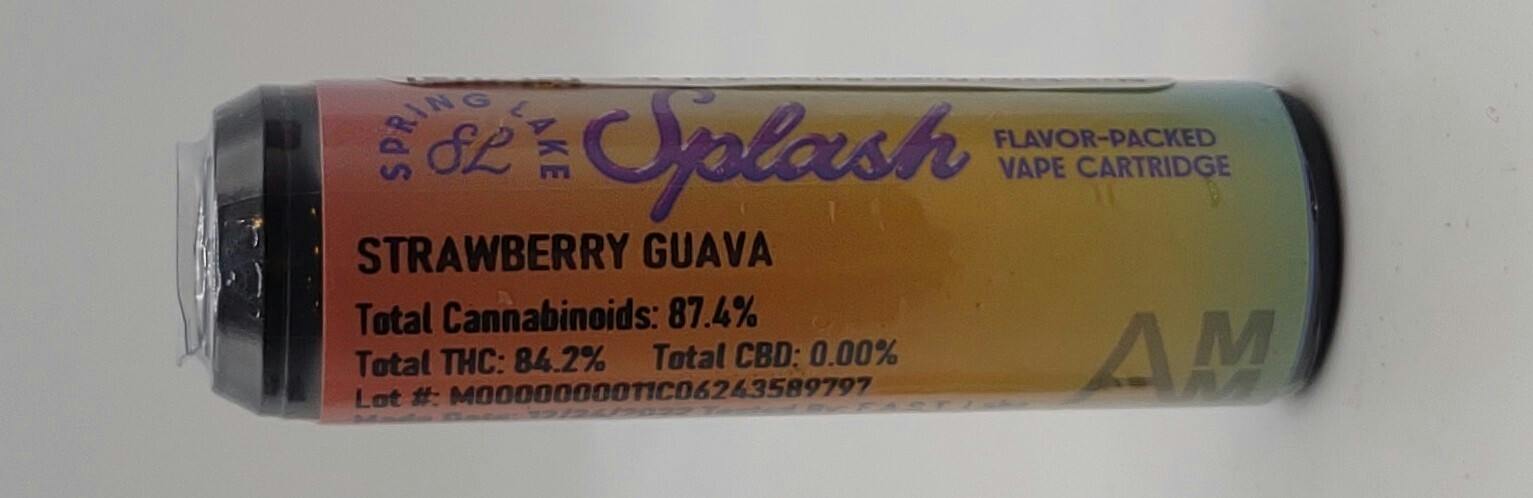 Delta: Vape | Strawberry Guava Splash Distillate | Cartridge | .5g