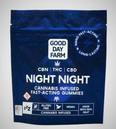 Good Day Farm: Gummies | Night Night 1:1:1 THC:CBD:CBN | 50mg