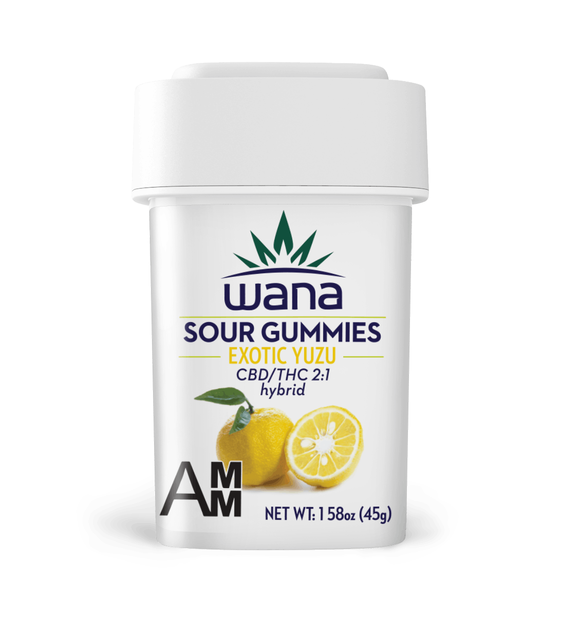 Exotic Yuzu Lemon 2:1 Gummy - Wana