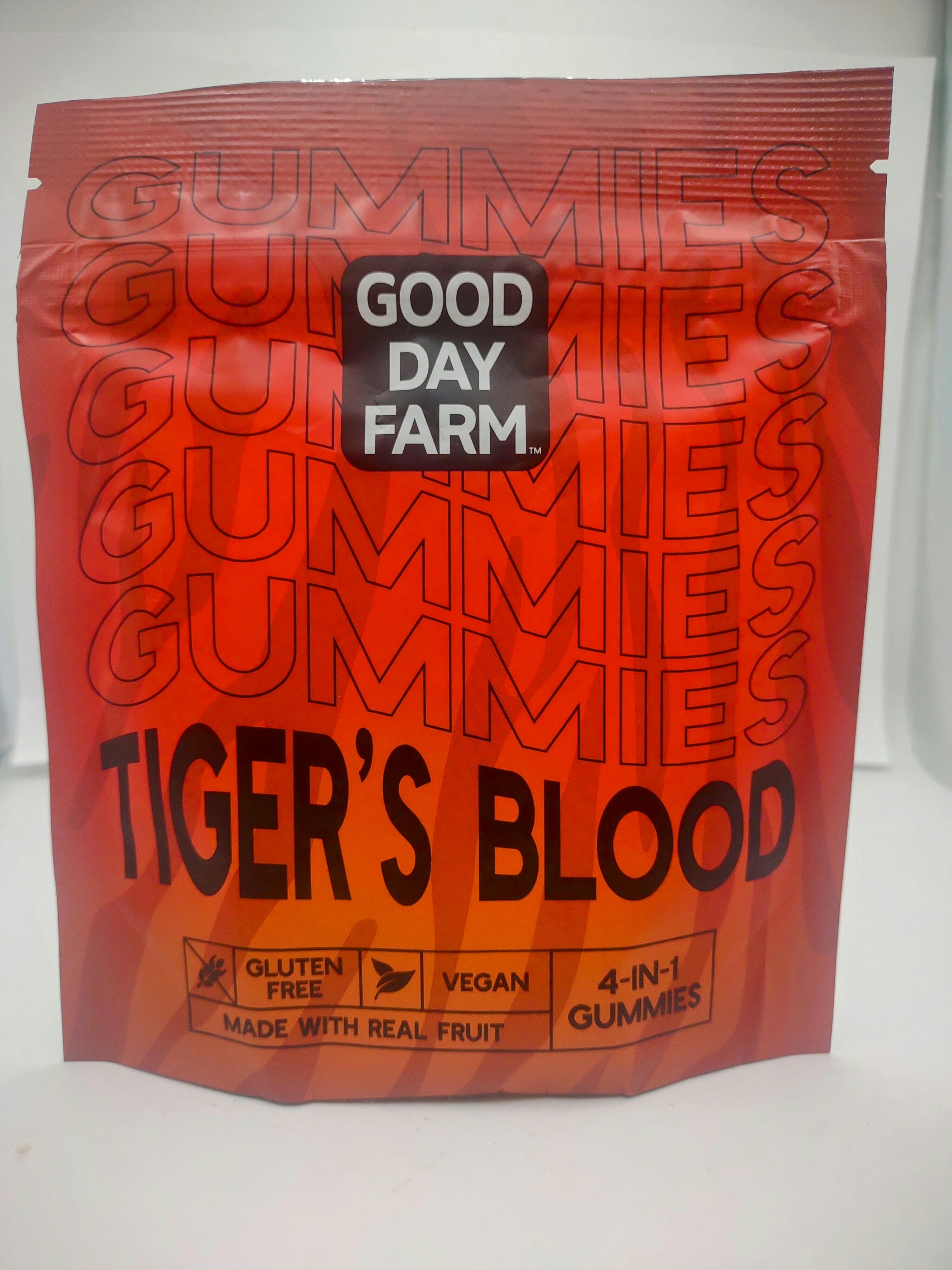 Good Day Farm: Gummies | Tiger's Blood | Multi-Dose | 400mg