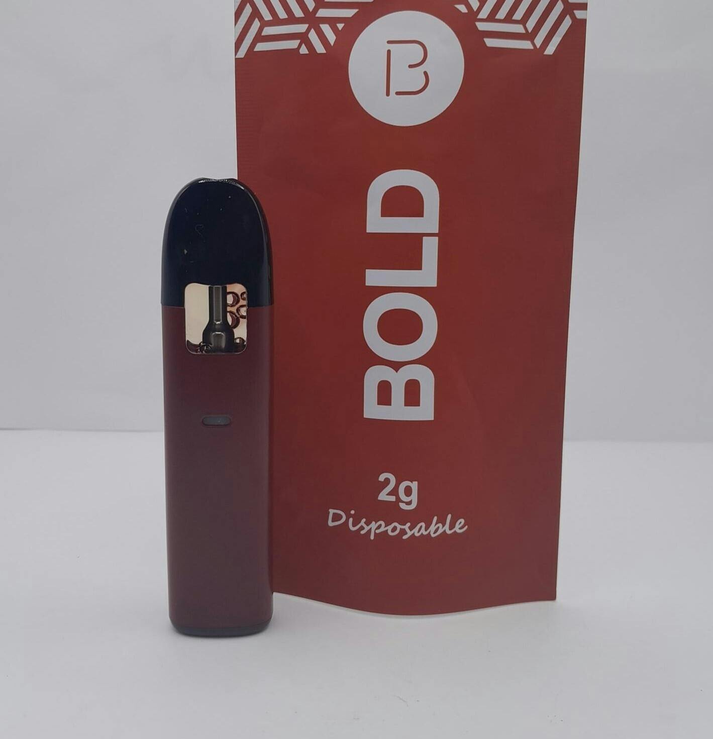 Bold: Vape | Strawnana Distillate | Disposable | 2g