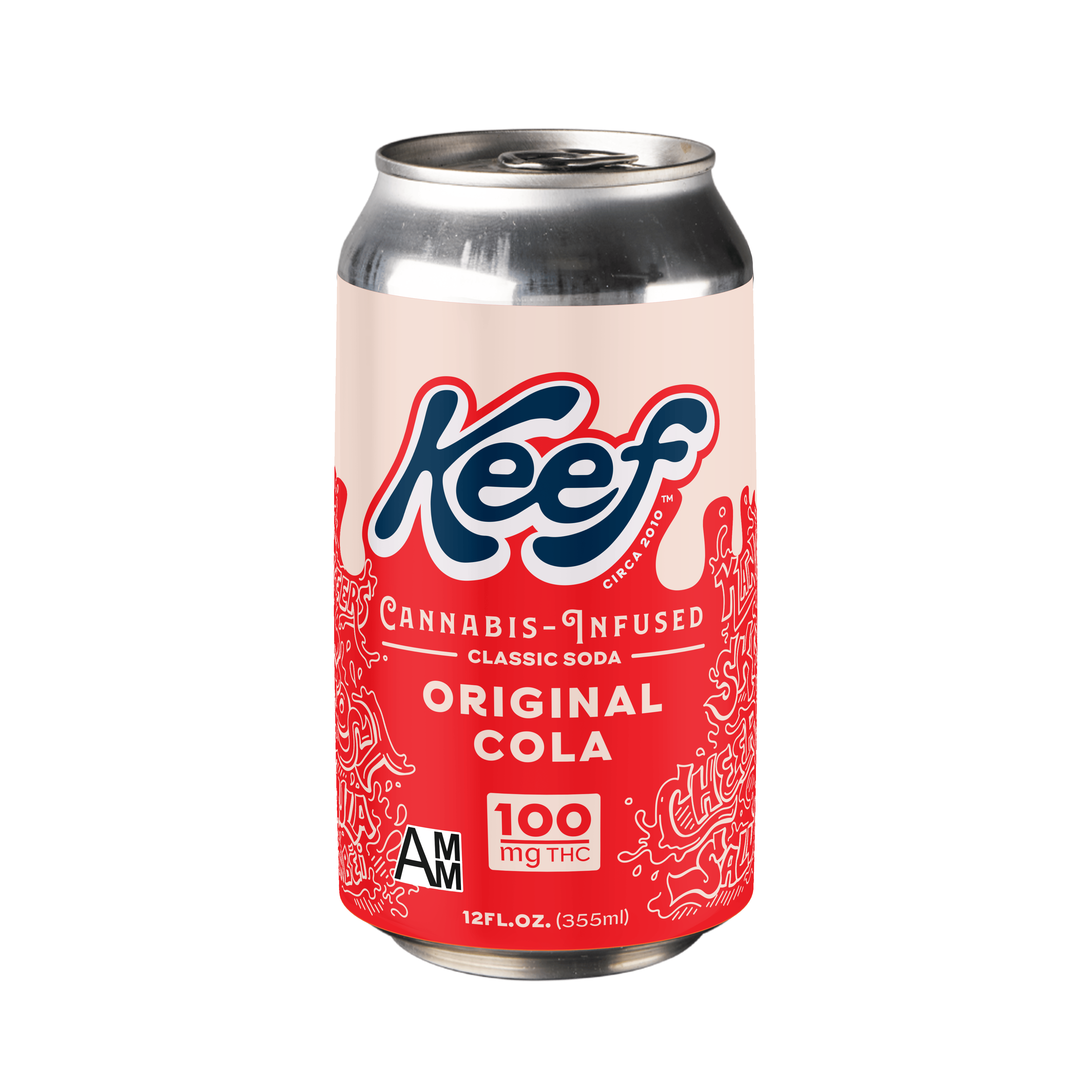 Keef: Cannabis Infused Soda | Original Cola | 100mg