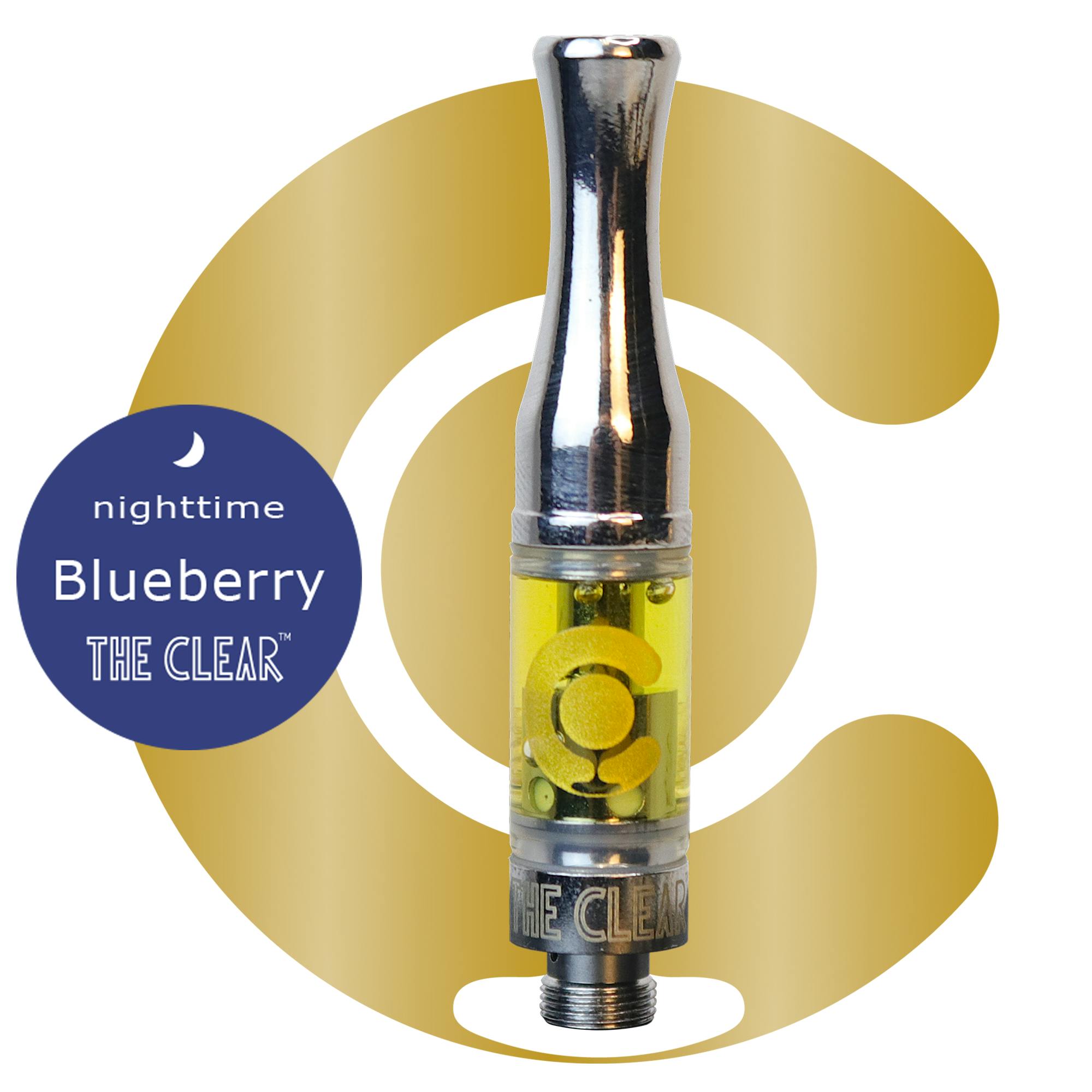 The Clear Elite: Vape | Blueberry Distillate | Cartridge | .5g
