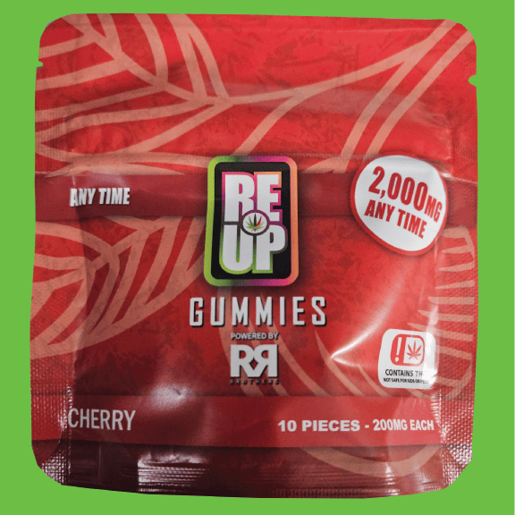 R&R x Re-Up 2000mg Gummies - Cherry