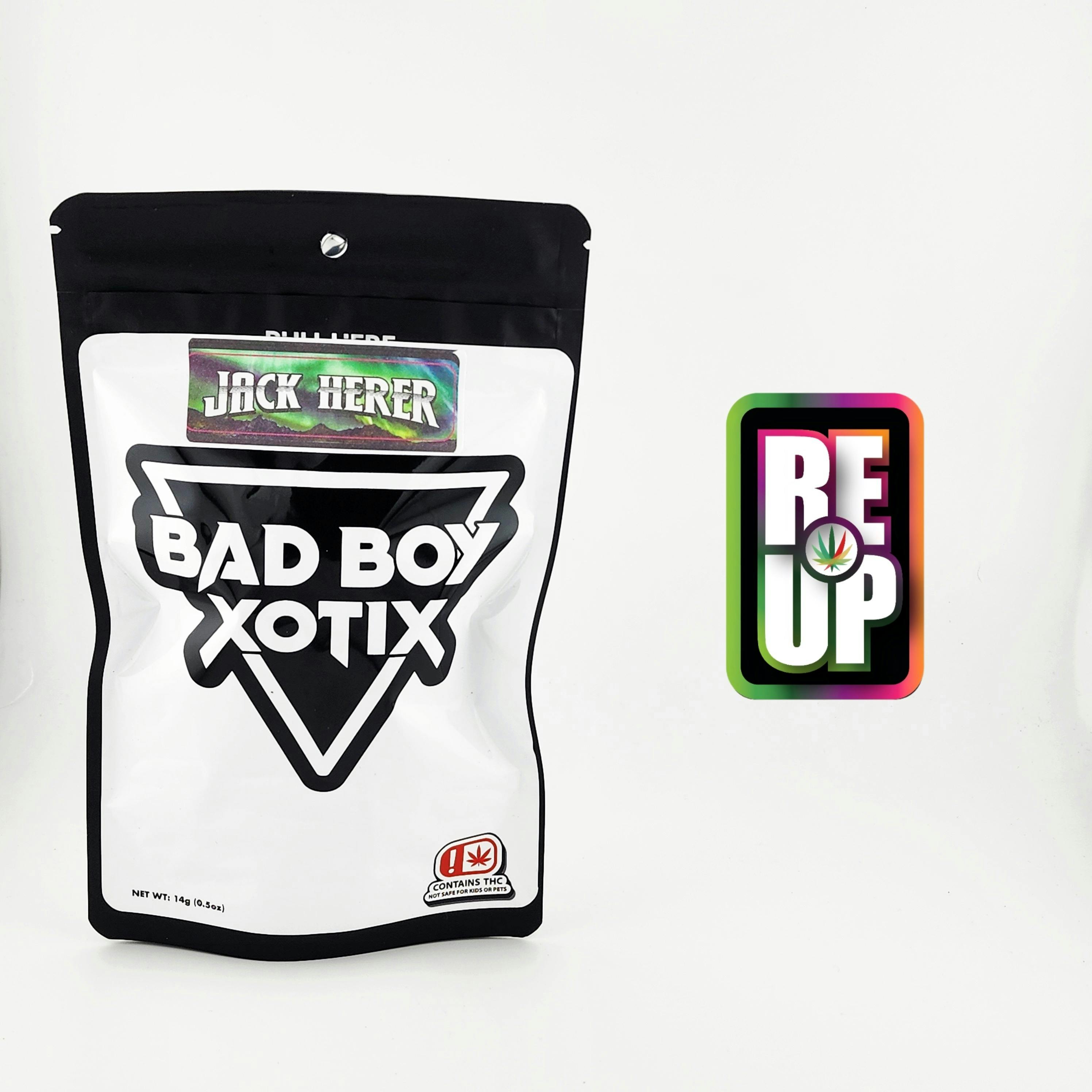 Bad Boy Xotix 14g Pre-Pack Smalls - Jack Herer