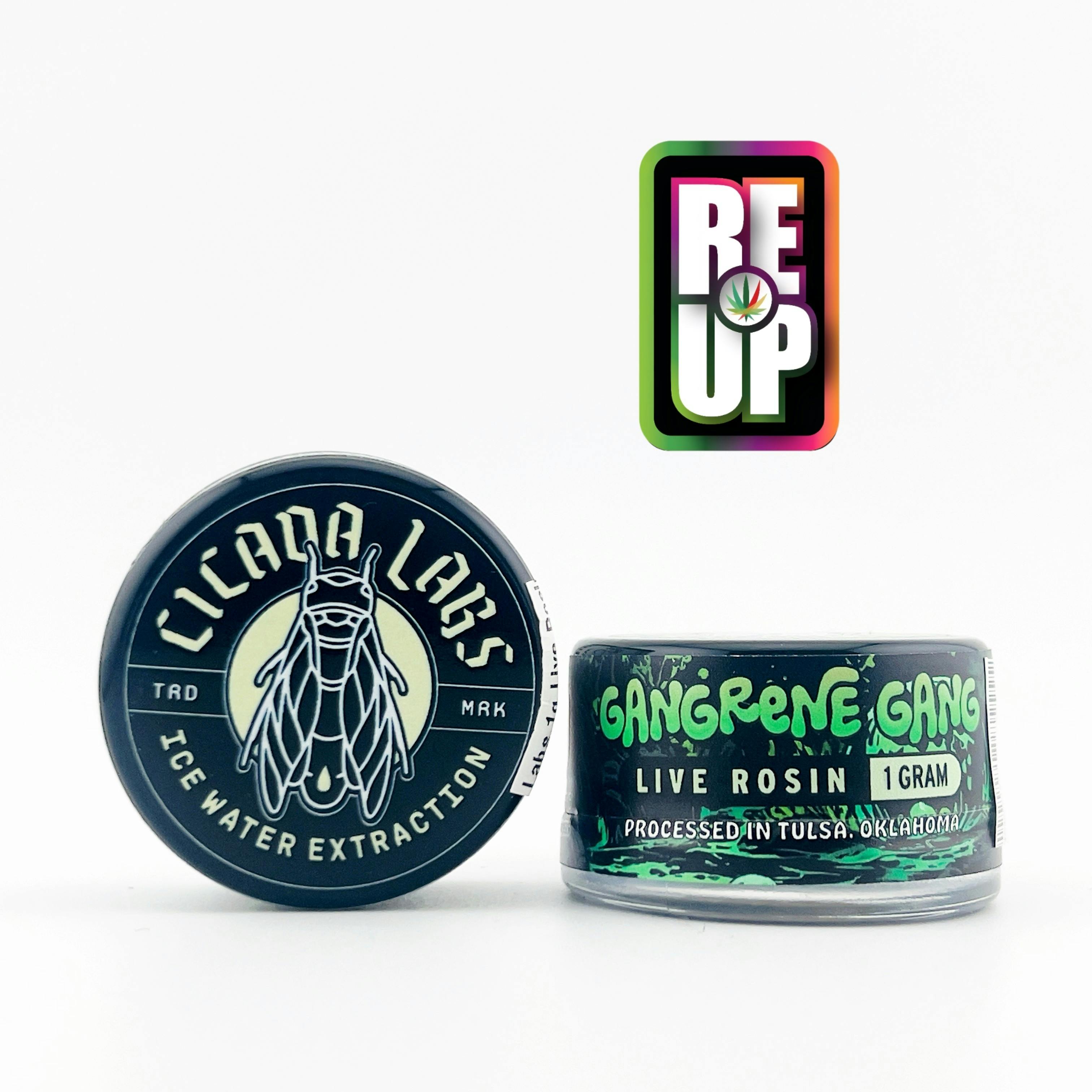 Cicada Labs 1g Live Rosin - Gangrene Gang