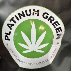 PLATINUM GREEN PABLOS REVENGE SMALL OZ'S $70
