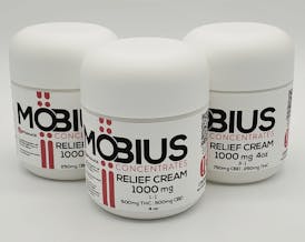Mobius - Relief Cream - 3:1 CBD/THC 500mg - 2oz