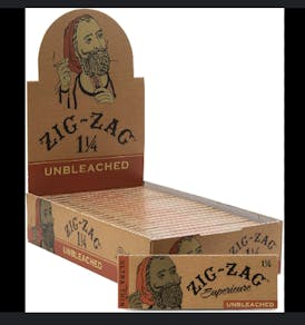 Zig-Zag Unbleached 1 1/4 Slow Burning Papers
