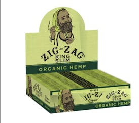 Zig Zags - Organic Hemp (Green)