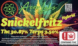 Aero Labs - 1g Full Flower Pre-Roll - Snickelfritz - Hybrid