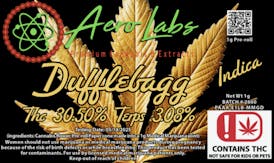 Aero Labs - 1g Full Flower Pre-Roll - Dufflebag - Indica