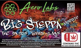 Aero Labs - 1g Full Flower Pre-Roll - Big Steppa - Hybrid