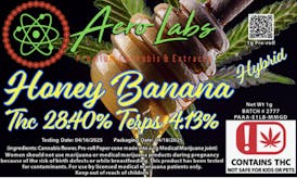 Aero Labs - 1g Full Flower Pre-Roll - Honey Banana - Hybrid