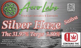 Aero Labs - 1g Full Flower Pre-Roll - Silver Haze - Sativa