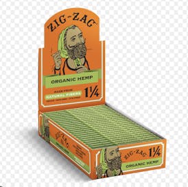 Zig Zag 1 /4 Organic (Green)
