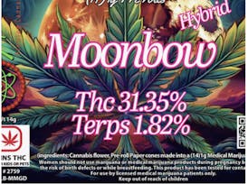 Aero Labs - 1g Full Flower preroll - Moonbow - Hybrid
