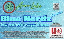 Aero Labs - 1g Full Flower Pre-Roll - Blue Nerdz - Hybrid