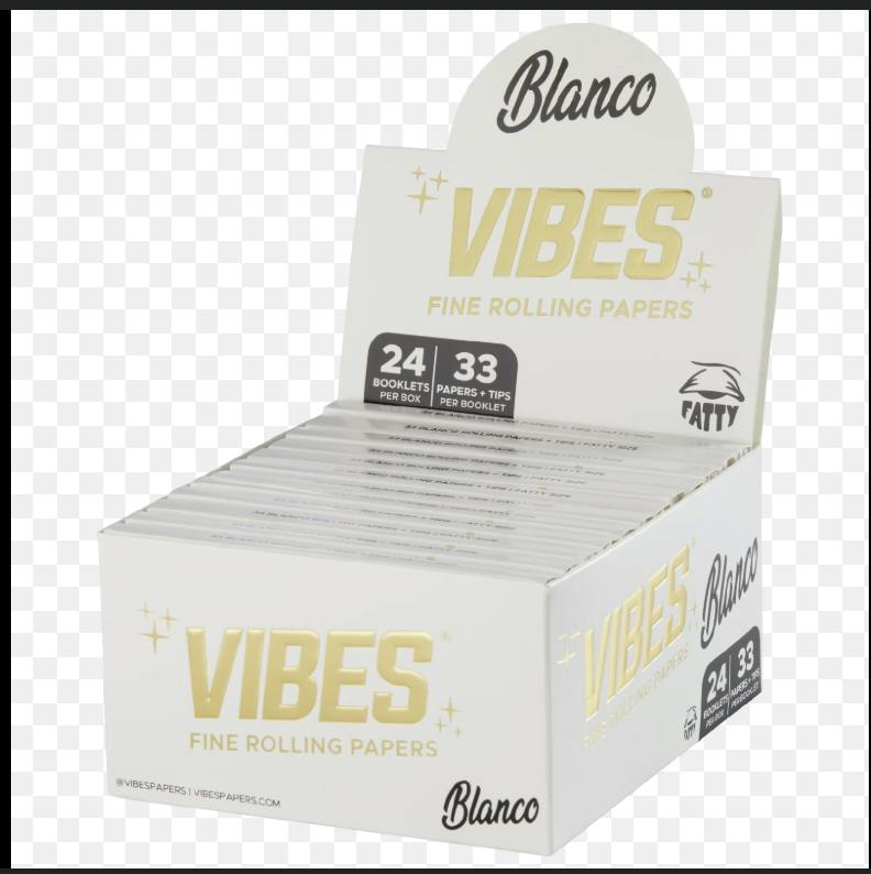 Vibes Blanco Fattys Rolling Papers