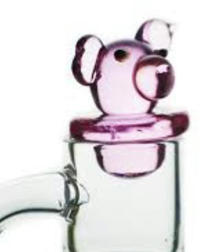 Small Glass Carb Cap