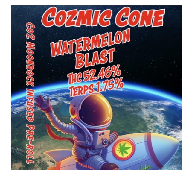 Aero Labs | Watermelon Blast | Cozmic Cone | .6G