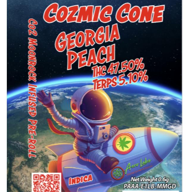 Aero Labs | Georgia Peach | Cozmic Cone | .6G