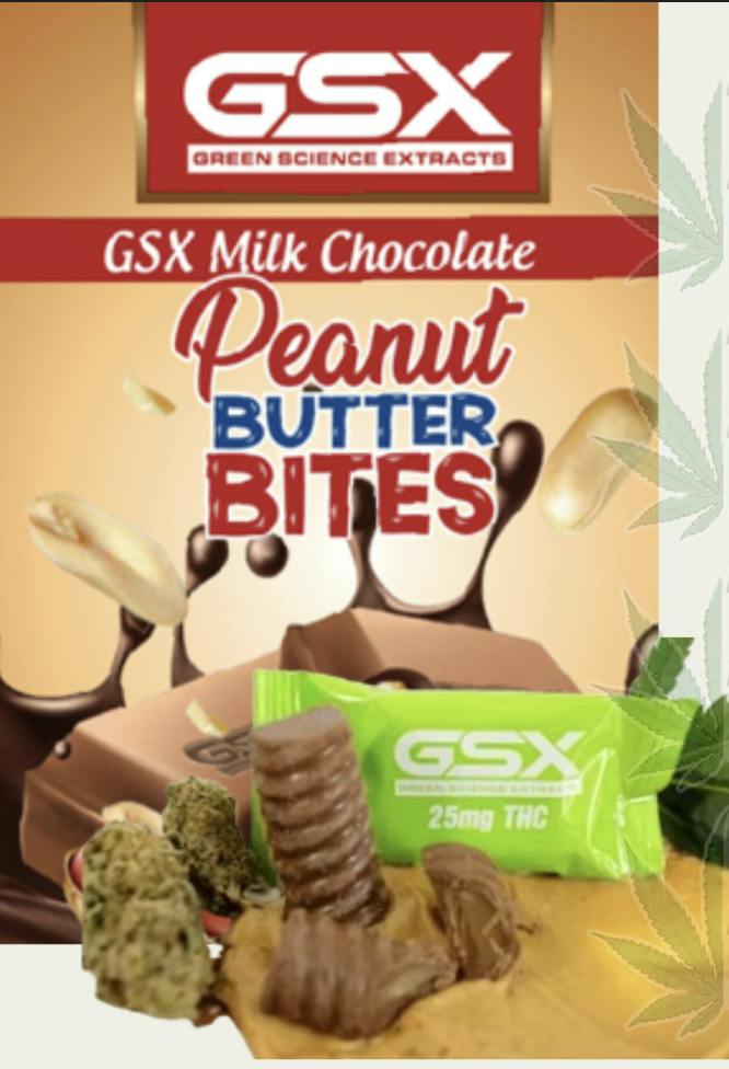 GSX - Single Peanut Butter 100mg Bite