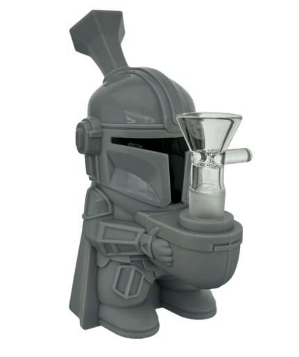 Mandalorian Silicone Water Bong