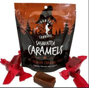 Country Cannabis - Sasquatch Caramel 500mg