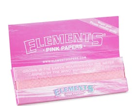 ELEMENTS - ULTRA THIN PINK RICE PAPER 1 1/4