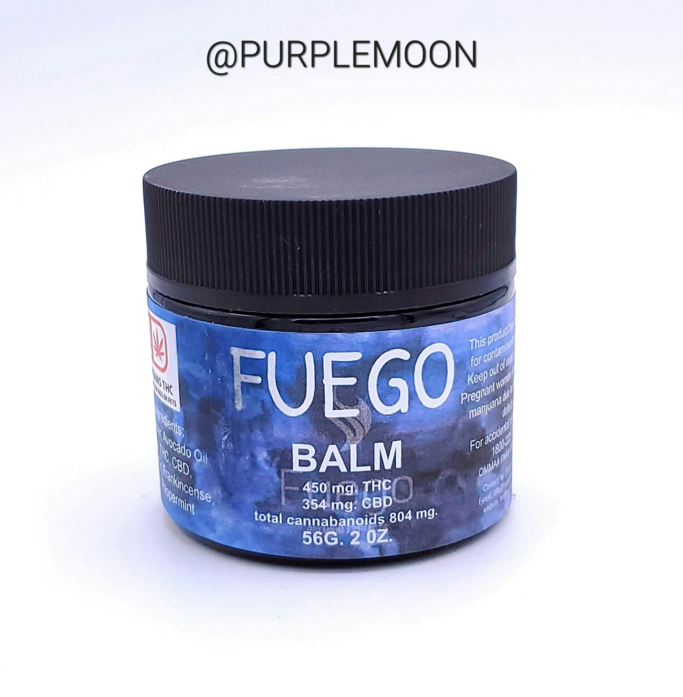 Fuego | Pain Relief 2oz Balm | OTD