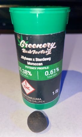 Greenery Moroccan Hash | 1gm | $30 OTD