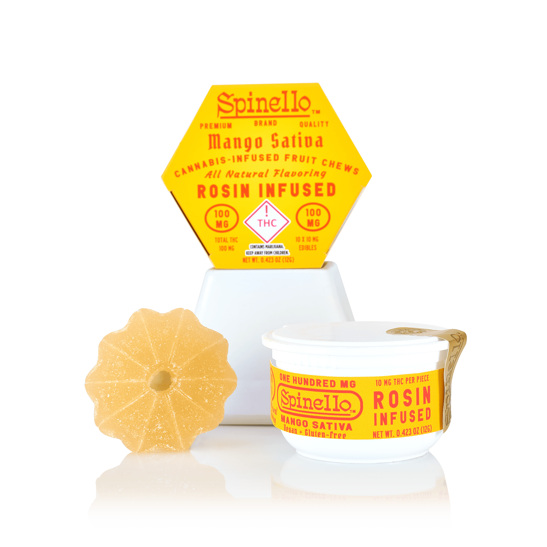 Spinello | Rosin Gummies | (S) Mango