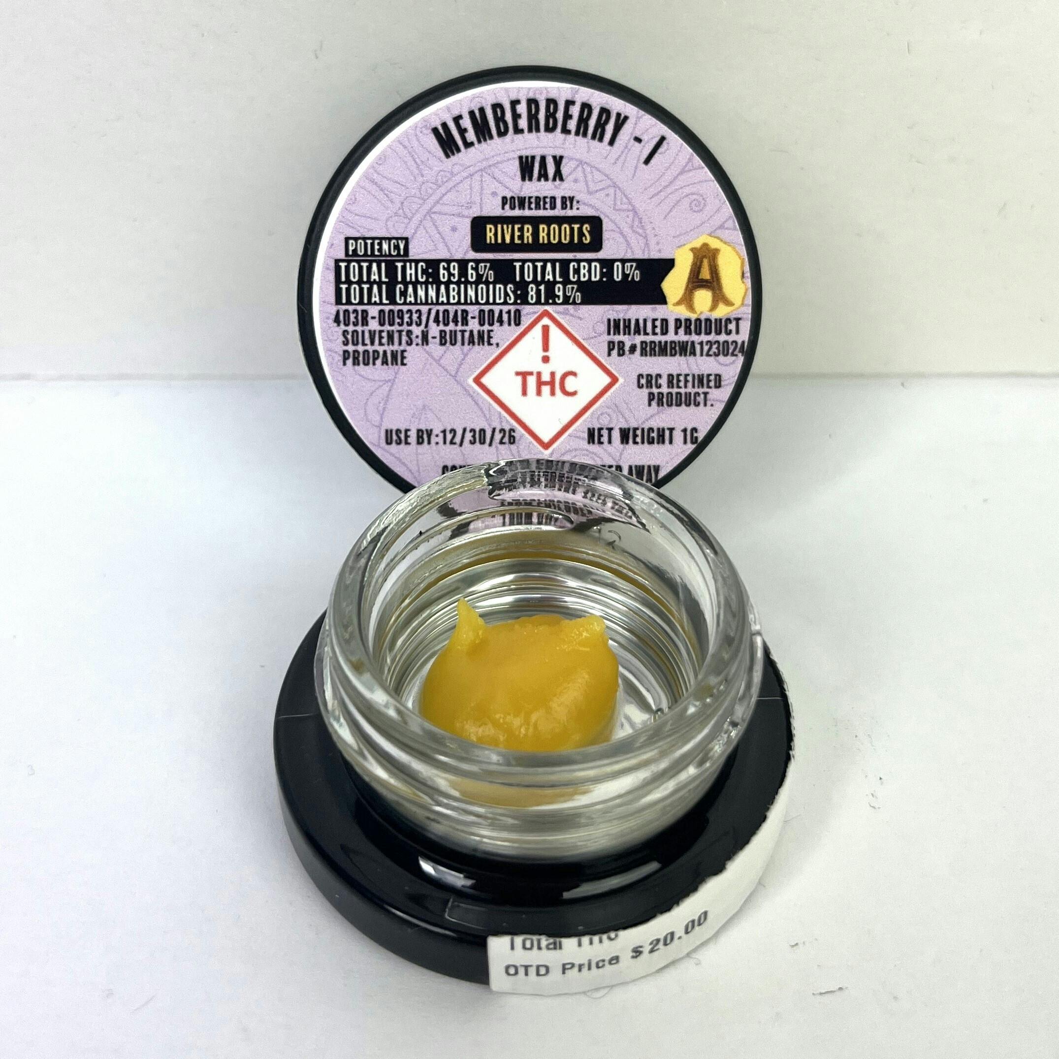 Apothecary | 1g Sugar Wax | (I) Memberberry