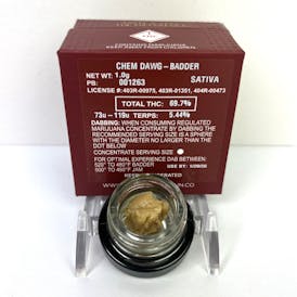 EDUN | Live Rosin Badder | Chem Dawg | S