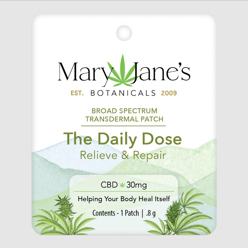 Mary Janes Medicinals | Patches | CBD