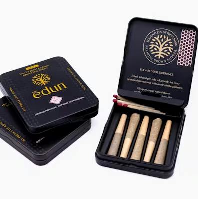 EDUN | Live Rosin Infused Pre Roll | 5PK | Kool Whip + Cherry Summit Badder