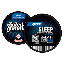 Dialed In | Gummies | Sleep 1:1:1 - Acai Berry