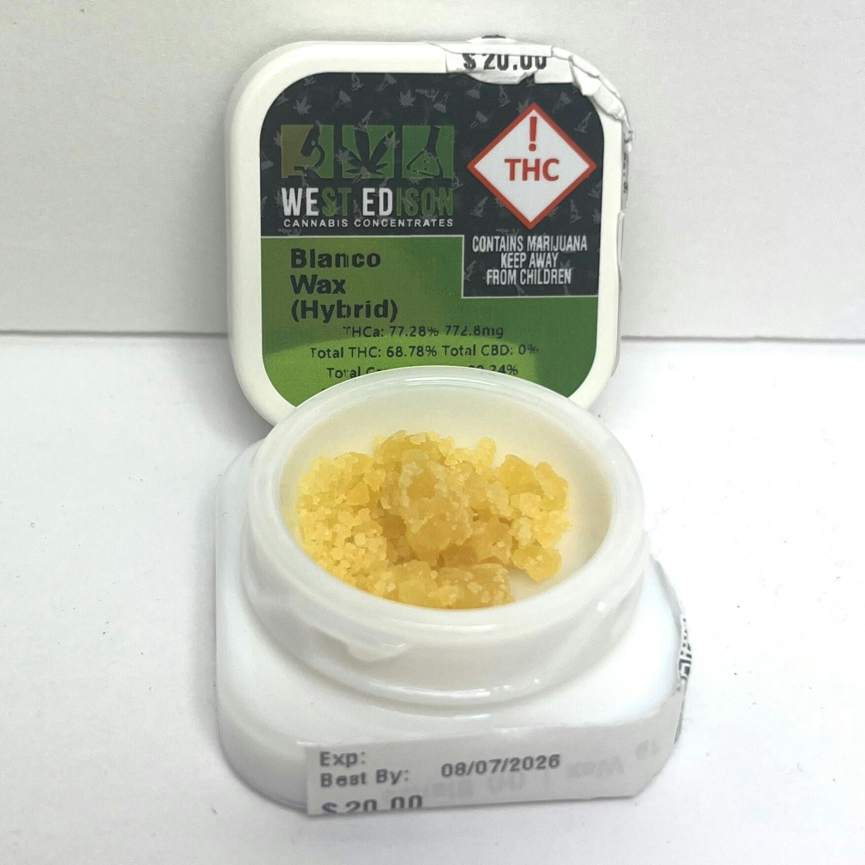 West Edison | Black Soap | Wax | 1G
