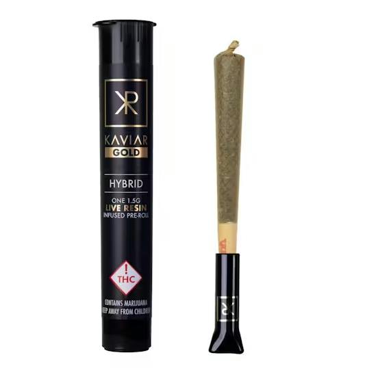 KAVIAR | Infused Preroll | Gold - Live Resin - Hybrid