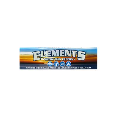 Elements King Vegan Gum Rolling Papers | Accessories