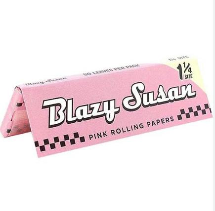 1 1/4" | Pink Rolling Papers | Accessories | 50pk