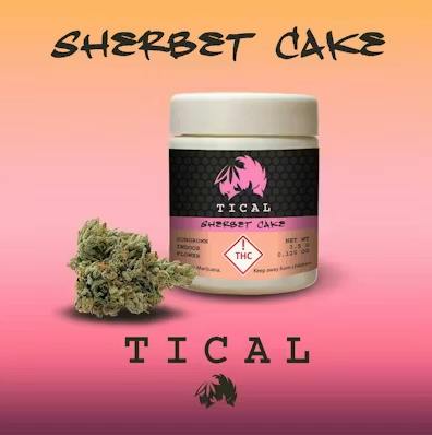 TICAL Sherbet Cake Eighth Flower (3.5 G)