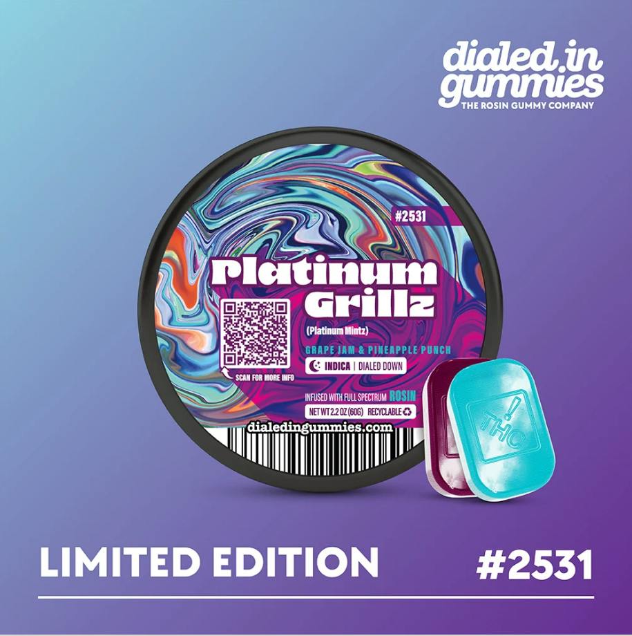 Dialed In | Gummies | (I) Platinum Grillz