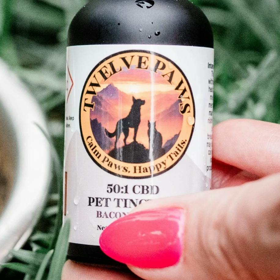 Twelve Paws CBD Pet Tincture | Bacon | 50:1