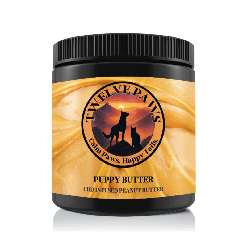 Twelve Paws CBD Pet Tincture | Puppy Butter 200:1 CBD