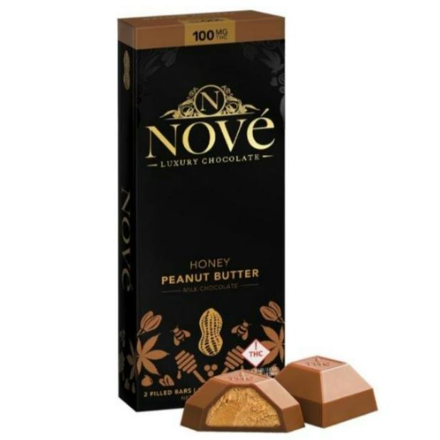NOVE | Chocolate Bar | Honey Peanut Butter