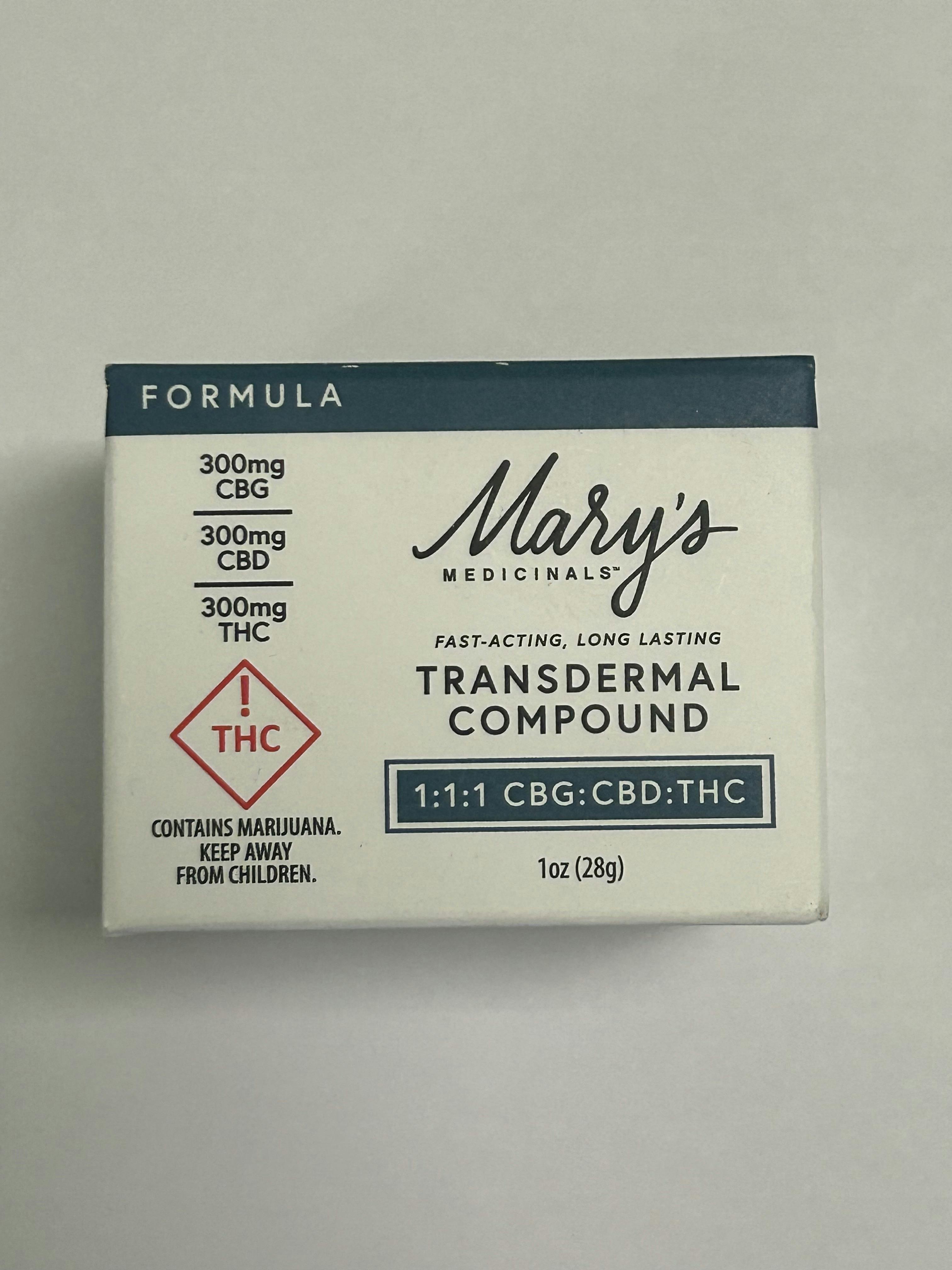 Formula Transdermal Compound (1 oz.) (CO)