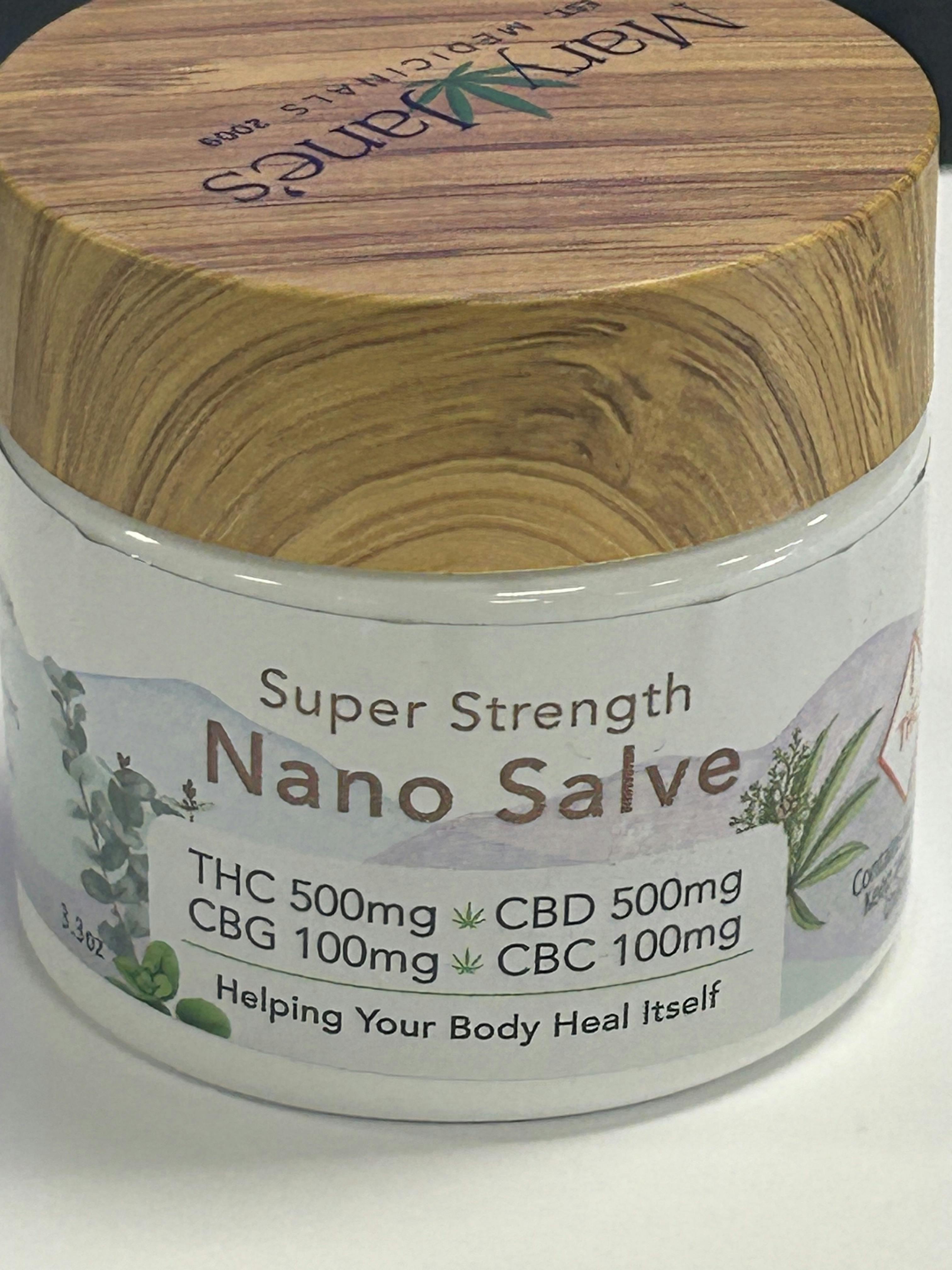 Mary Jane's Medicinals Super Strength Nano Salve