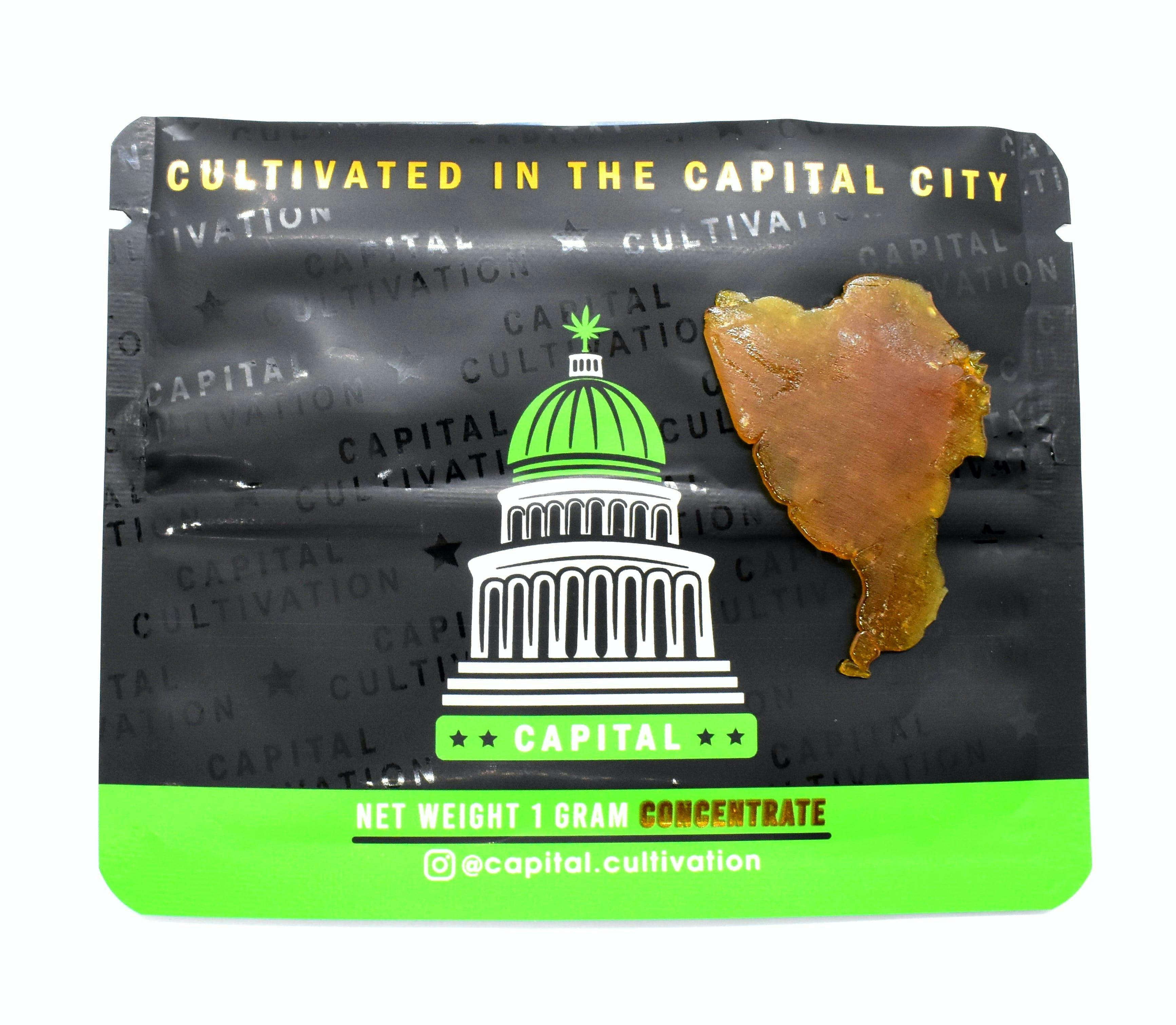 Capital Blend Shatter cannabis product